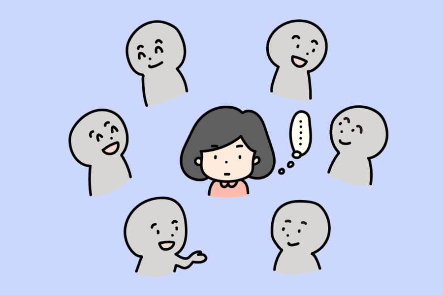 相談する人がいなくて孤立するママのイメージ